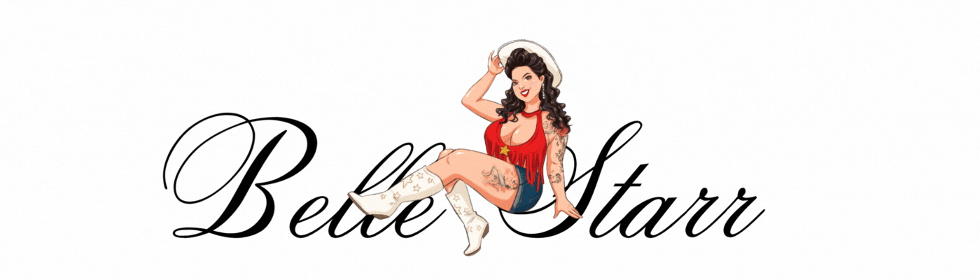 Belle Starr Inked Pin Up
